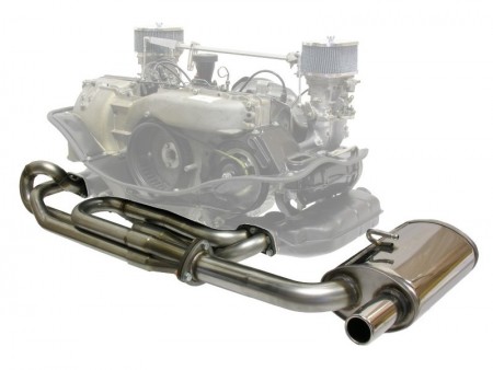 Système d'échappement CSP Python pour Bus '72-'79 Ø 45mm et moteur Type 4 