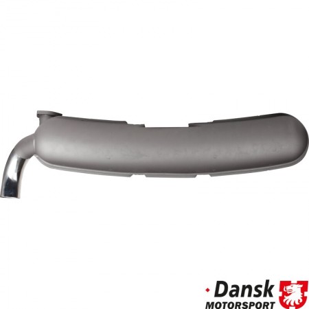 Échappement arrière sport avec homologation TÜV/EEC pour moteur 2.7 L et 3.0 L Porsche 911/930 de 01/63 à 11/90. Référence : 1620606300, 92501. Fabriqué avec un tuyau de Ø70 mm.
