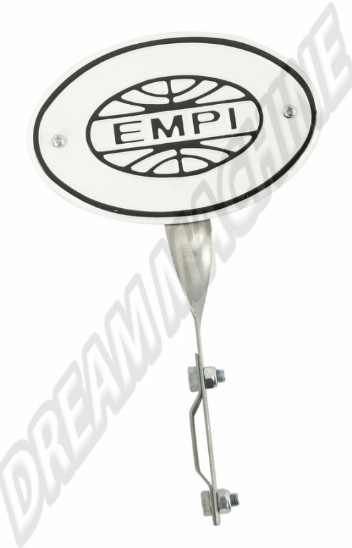 plaque-ovale-empi-support-inox-vintage