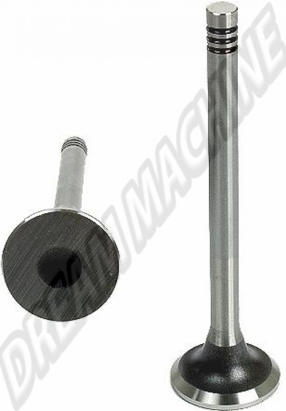 Soupape d'échappement 30/8mm pour moteurs 1200 à partir d'août 1960, fabriquée en acier Chrome-Mangan-Nickel de haute qualité pour une durabilité et une performance optimales. Référence 113109612.