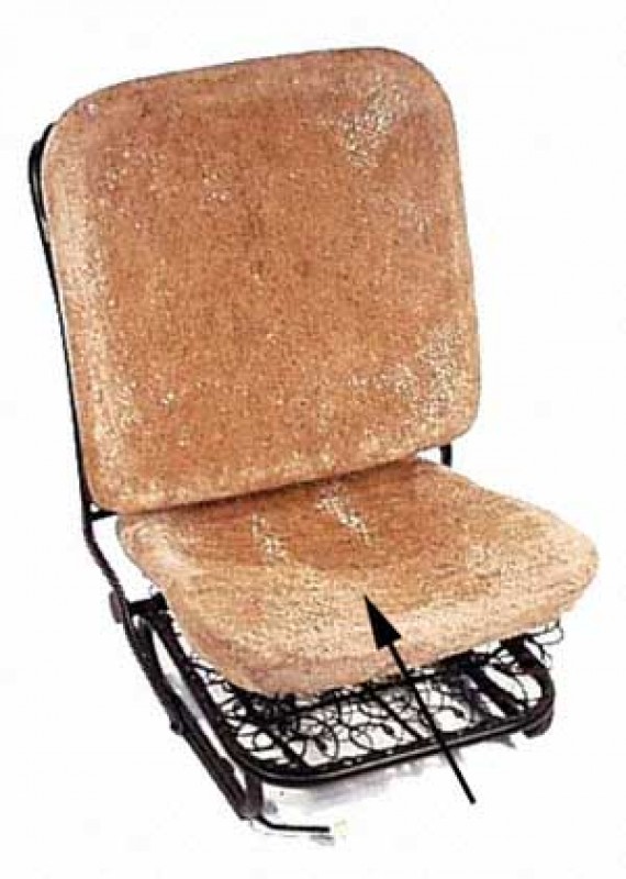 Mousse de réparation assise de siège av 56--->>67 113881375E Sur www.dream-machine.fr