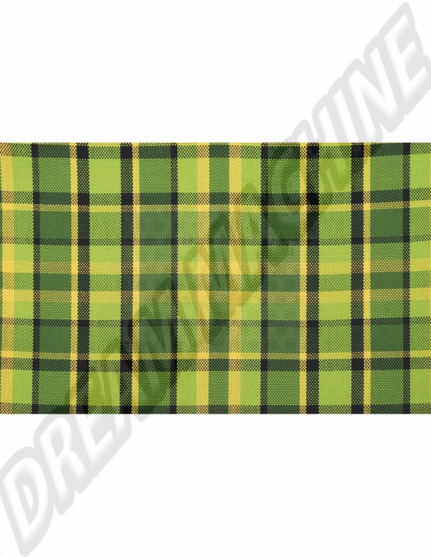 Tissu Siège Westfalia, Vert/Jaune, Mousse 3mm, 1.48m, 231000021