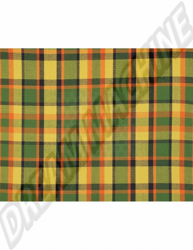Tissu Siège Westfalia, Vert/Rouge, Mousse 3mm, 1.48m, 231000022