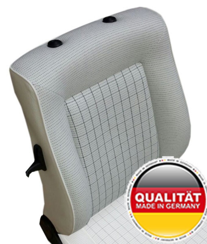 Housses Laskywhite  pour dossier de siege Golf 1 cabrio quartett 881.155.8901 BA Sur www.dream-machine.fr