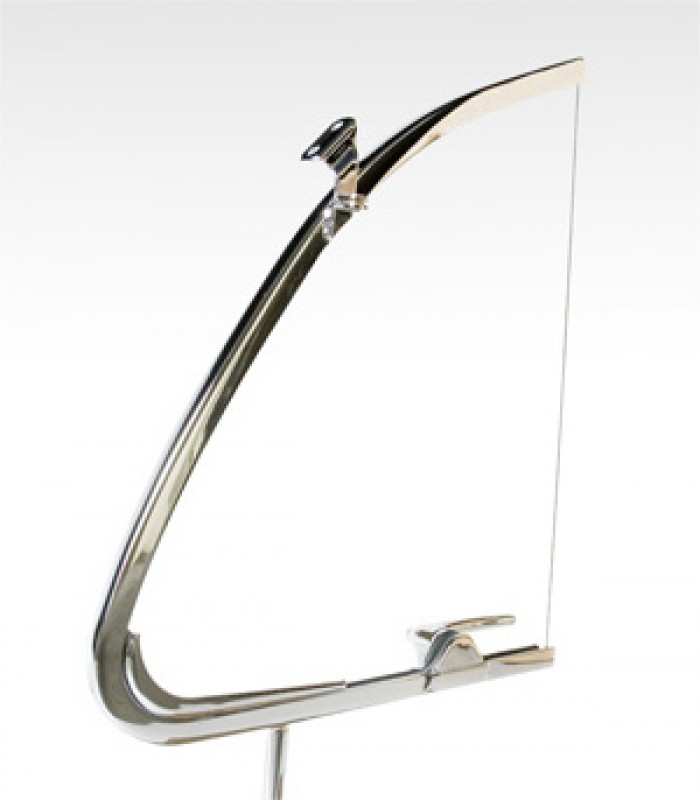 Déflecteur de Vitre Avant Gauche Chromé pour Volkswagen Coccinelle 08/55-07/64 (Côté conducteur)