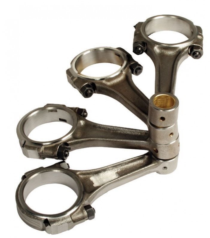 4 Bielles I Beam VW 5.4" forgées chromoly 4340 pour moteur VW AC105040 Sur www.dream-machine.fr