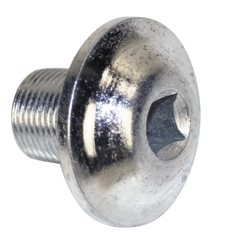 Boulon de Maintien de Poulie de Vilebrequin + Long avec Emplacement Clé Carrée - Volkswagen Moteur Type 1