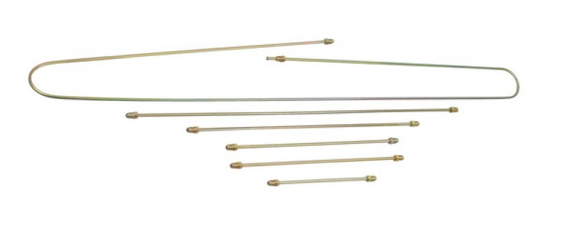 kit tuyaux rigides de frein Coccinelle 8/67--> double circuit et trompettes 111698655B Sur www.dream-machine.fr