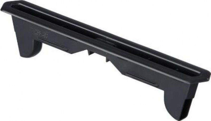 Grille de ventilation et dégivrage centrale en plastique noir pour Volkswagen Coccinelle 66 ->77