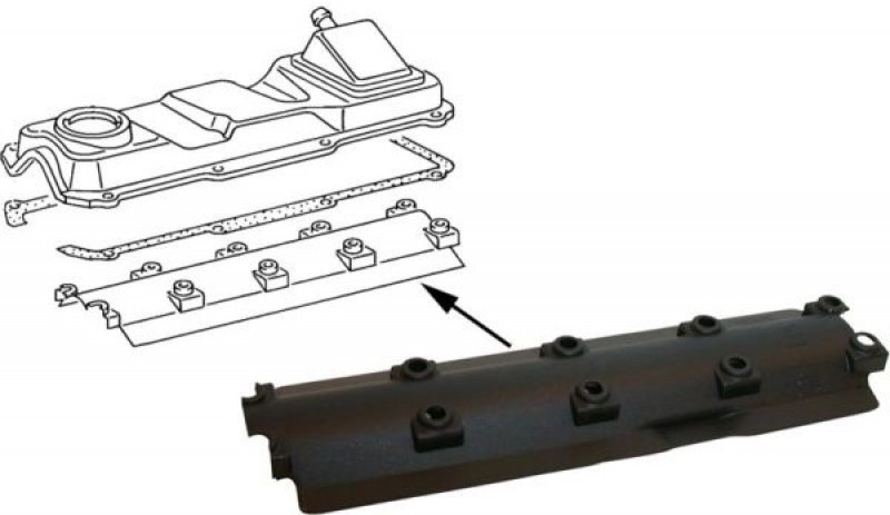 Déflecteur d'huile moteurs VW 1.5-2.0 8 soupapes