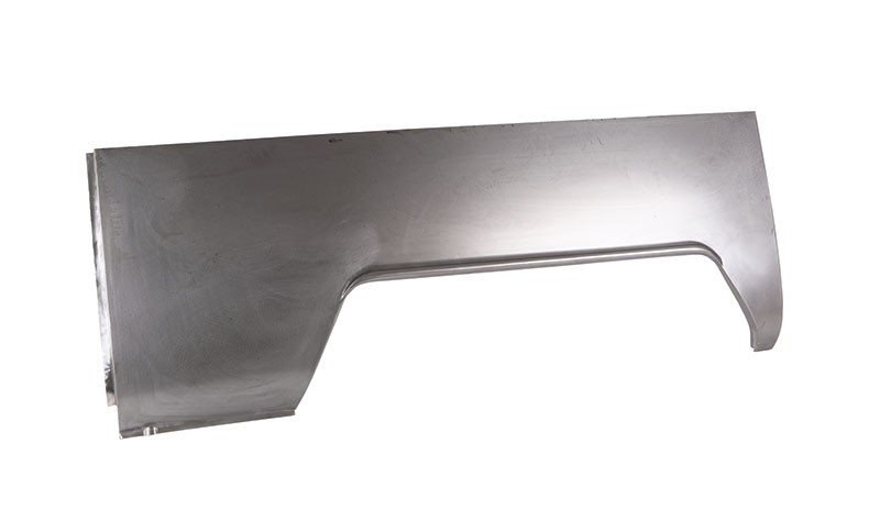 Aile arrière gauche Combi 69--->>72   Acier de 1mm d’épaisseur. 211809167RA Sur www.dream-machine.fr
