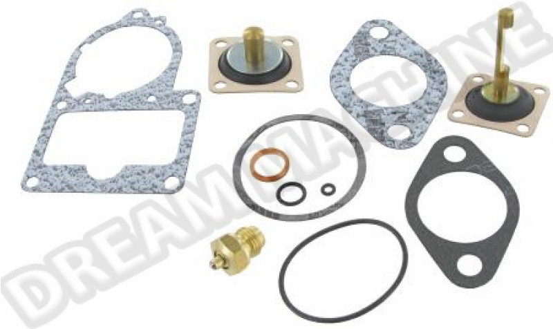 Kit réparation carbu Solex 34 pict 5 pour moteur refroidi par eau DM113015 Sur www.dream-machine.fr