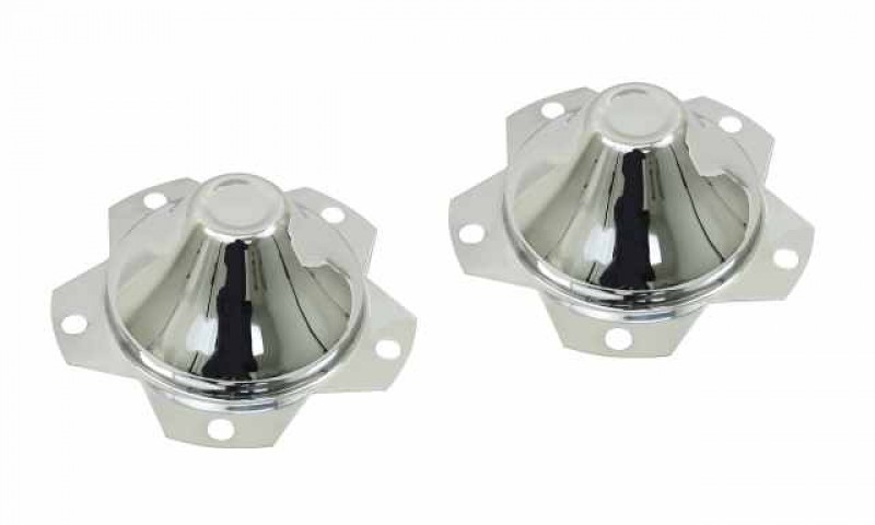 Cabochon chromé pour jantes Buggy 5 trous. la paire 00-9623-0 Sur www.dream-machine.fr