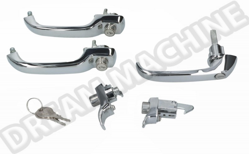 Poignées portes, serrures, Combi Volkswagen, 211898219, 211-898-219.