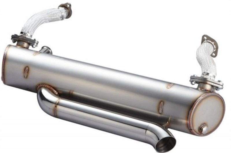 Echappement Sport inox Vintage Speed Combi T2B 73-79 moteur t1 155-210-05200B Sur www.dream-machine.fr