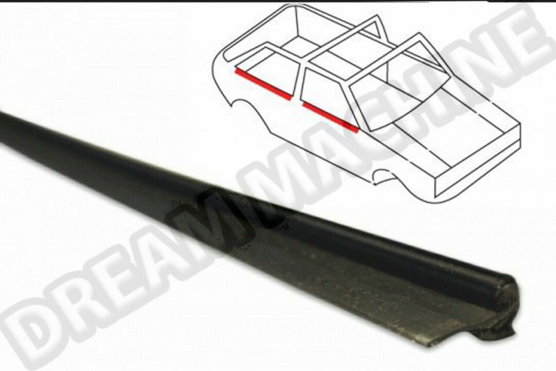 Joint Lèche-vitre Extérieur pour Golf 1 Cabriolet et Scirocco 155837473C 155 837 473 C 