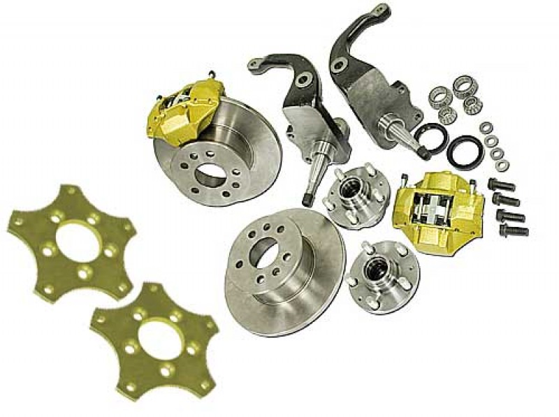 Kit freins à disques 5x205 + fusées décalées pour Bus 1968-1979 Dm2017310104 Sur www.dream-machine.fr