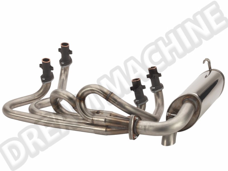 Système d'échappement CSP Python 48mm pour VW Type-4, 1967-'79  Combi ->67 et moteur Type 4 79-> 251204048L