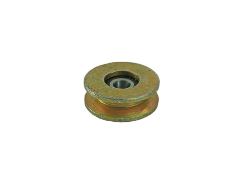 Roulette de support arrière, Rail de porte coulissante, Volkswagen Transporter T25, Référence produit 251843361B, 251-843-361B, Volkswagen Classic Parts.