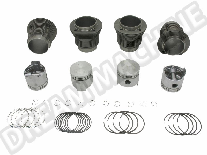 Kit Cylindre & Piston 1200 cc, 77mm x 64mm Flat Top, Référence : 111198057A