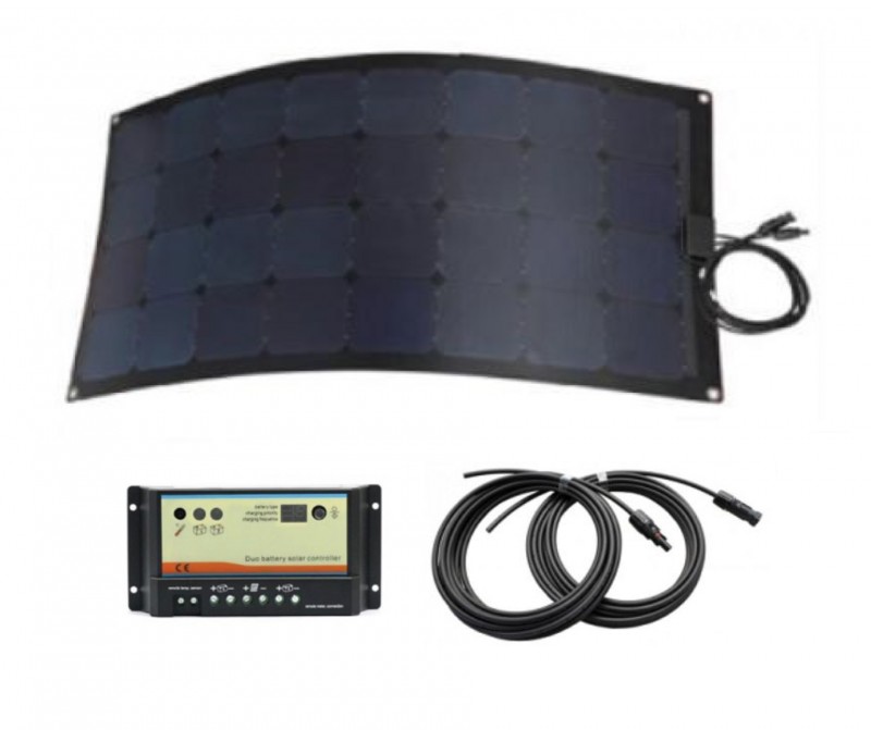 Kit de panneaux solaires  ultra-légers de 100 W dm42671 Sur www.dream-machine.fr