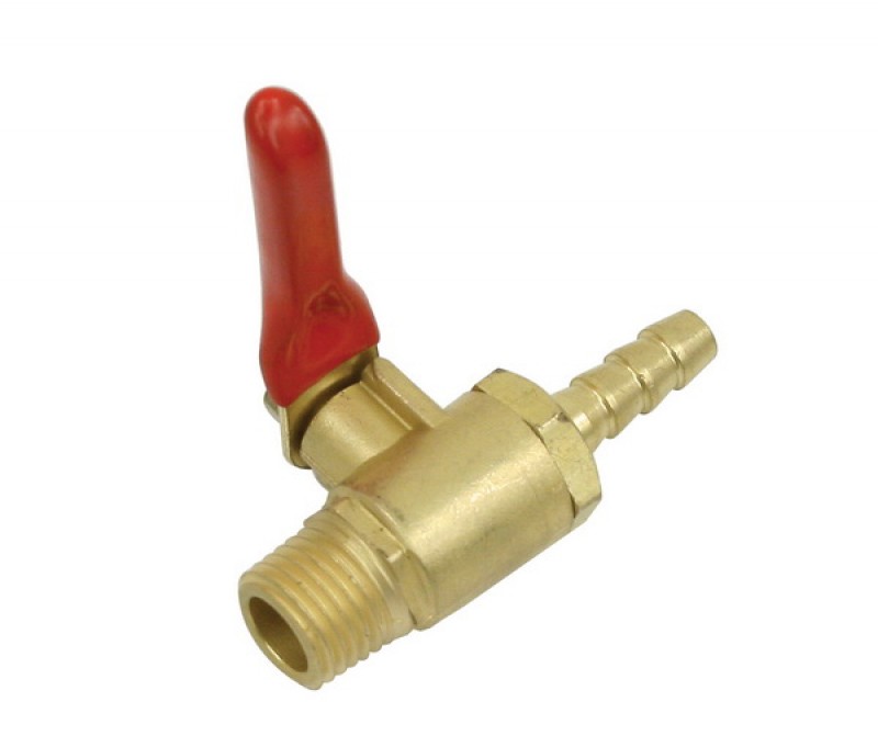 Robinet d'Arrêt pour Réservoir Essence, Avec 1/4" (6 mm).