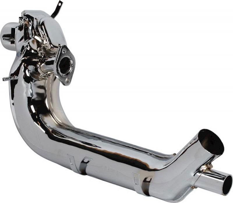 Boite de chauffage droite chromée 63--> 043255108CH Sur www.dream-machine.fr