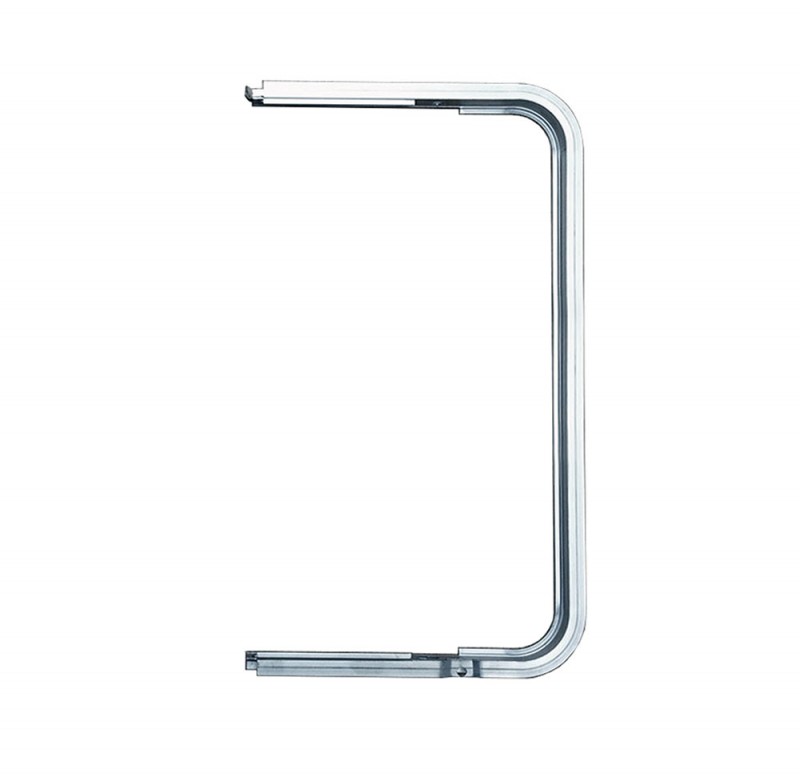 Cadre de déflecteur arrière gauche en aluminium Combi de 8.1967 -> 7.1979 221847655 Sur www.dream-machine.fr