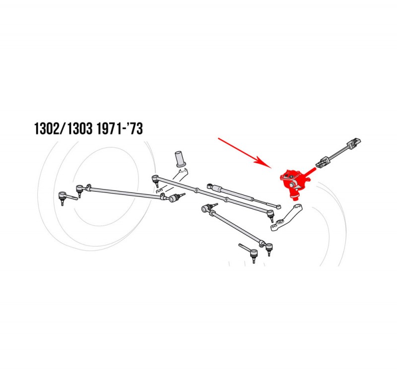 boitier-direction-vw-coccinelle-1302-1303-133415061C