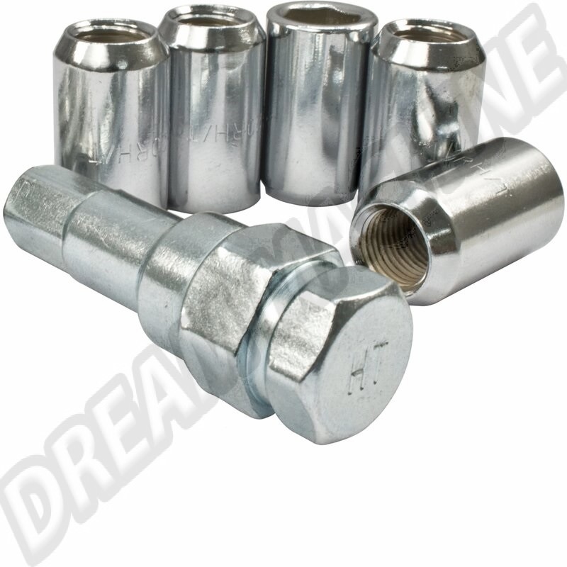 Écrous Lug Tuner, 14x1.5mm, Siège Conique 60°, Jantes Aluminium 5x100, 5x112mm, Kit d'Écrous, 0095470, 00 954 70.