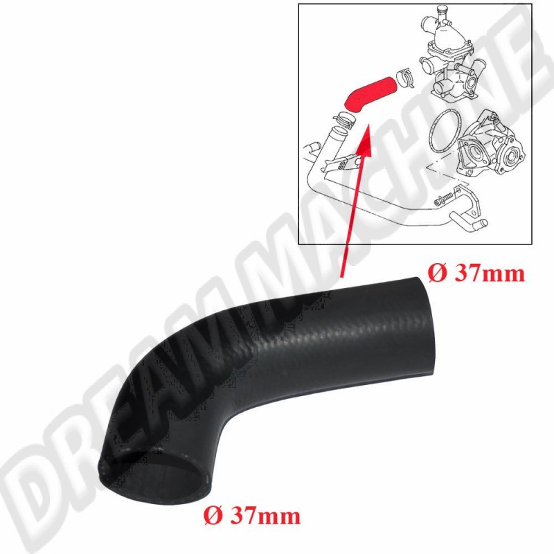 Durite de radiateur VW Transporter T3 Syncro/T3 1.9-2.1.