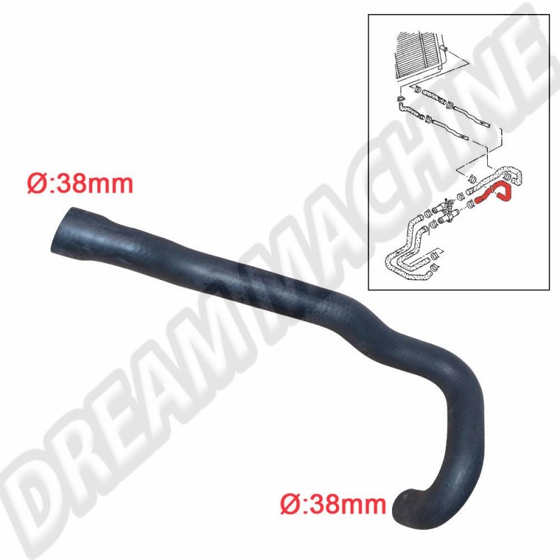 Durite d'alimentation VW Transporter T25 Essence 1.9.