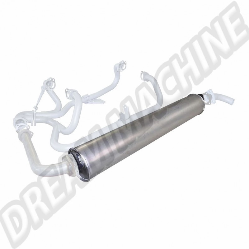 Silencieux d'échappement 025251053E, Marque Volkswagen, pour VW T25 1900cc. Références : 025251053E, 0-25-25-105-3E.