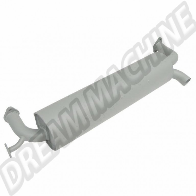 Silencieux d'échappement pour Volkswagen Coccinelle 1600 injection USA non-catalysée, de 1974 à 1979. Références : 043251051B, 043 251 051 B. 