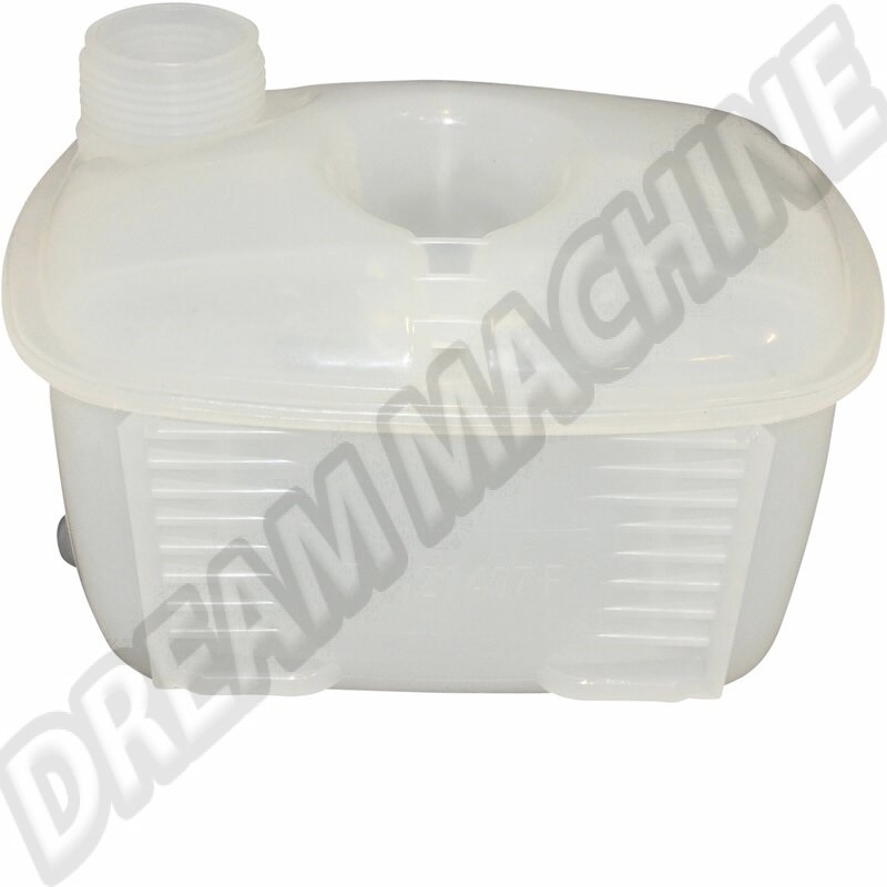 Vase d'expansion, trou pour sonde, 171121407F, VW Golf, VW Jetta, moteur 1.1, moteur 1.5-1.6, moteur 1.5D, moteur 1.6, moteur 1.6D, moteur 1.6-1.8, années 04/74-10/91, matière plastique, sans couvercle, 063, VAG, 171121407