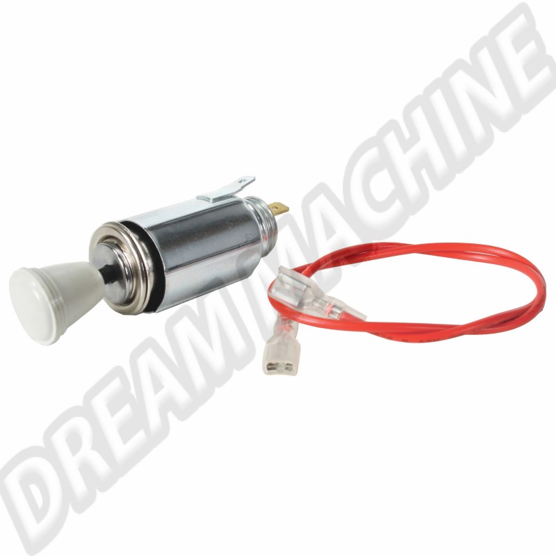 allume-cigare, bouton gris, Volkswagen Coccinelle, 111999912GY, 111-999-912GY