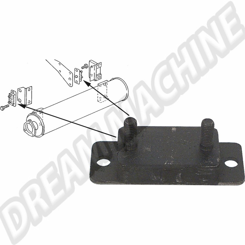 Silentbloc-Échappement-T25-D-TD-033251393