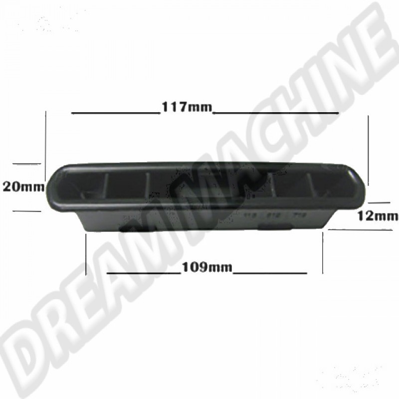 Grilles de ventilation en plastique pour tableau de bord Volkswagen Coccinelle, 1964-1979