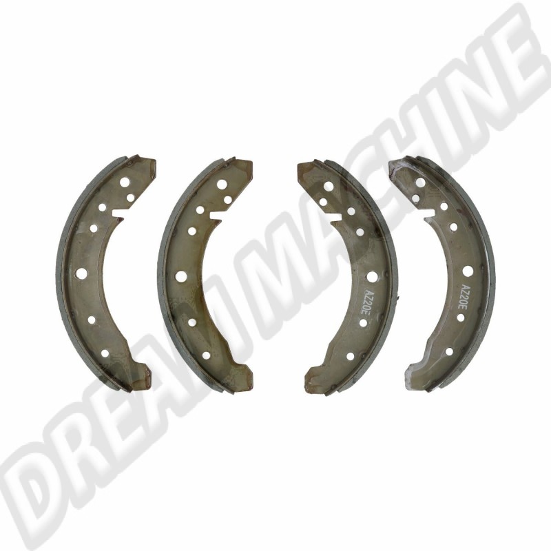 Mâchoires garnitures de frein avant pour Volkswagen 1200-1300 de 1957 à 7/1964 - Réf 113609237D (230x40mm)