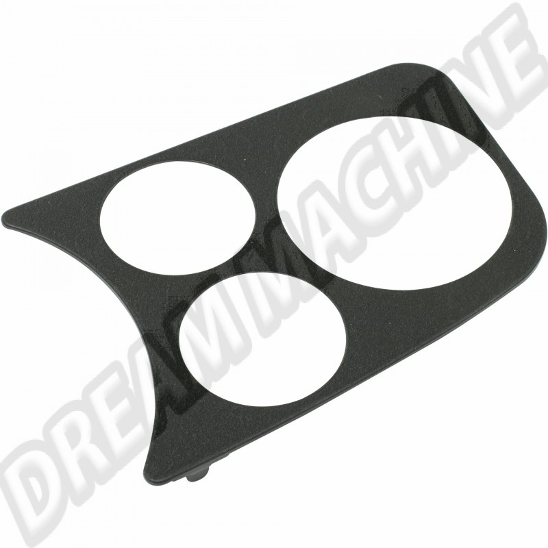 Panneau de Bord Universel Noir 3 Trous
