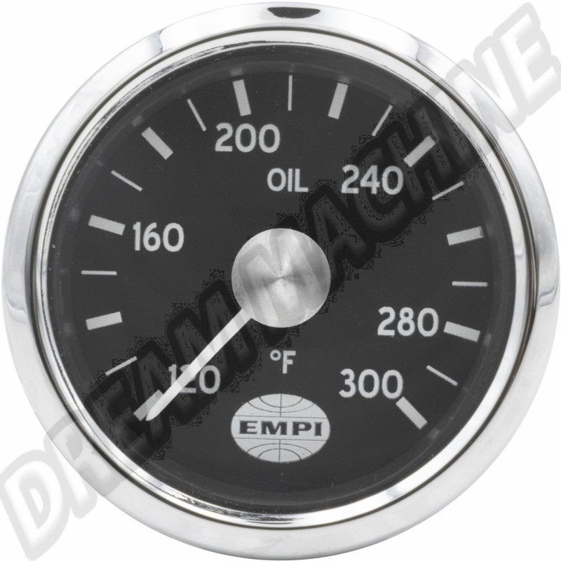 Manomètre Huile EMPI, EMPI GTV Rally, Smith's Gauges, VW Classique, 1412010, 14-120-1-0.
