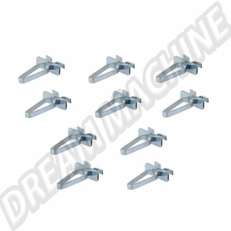Clips Lèche-Vitre Karmann Ghia, 141837335, 141-837-335, Fixation Baguette