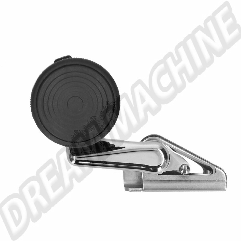 Loquet/ verrou de déflecteur côté conducteur, chrome et noir cox cabriolet a partir de 08/67