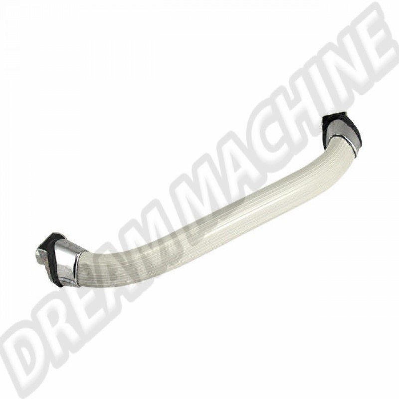 Poignée de tableau de bord, Gris, Volkswagen Coccinelle, Berline, Cabriolet, 08/1957-07/1967, Châssis N° 1 600 440 ->115 999 000, 151857641CGY, 151-857-641-CGY.