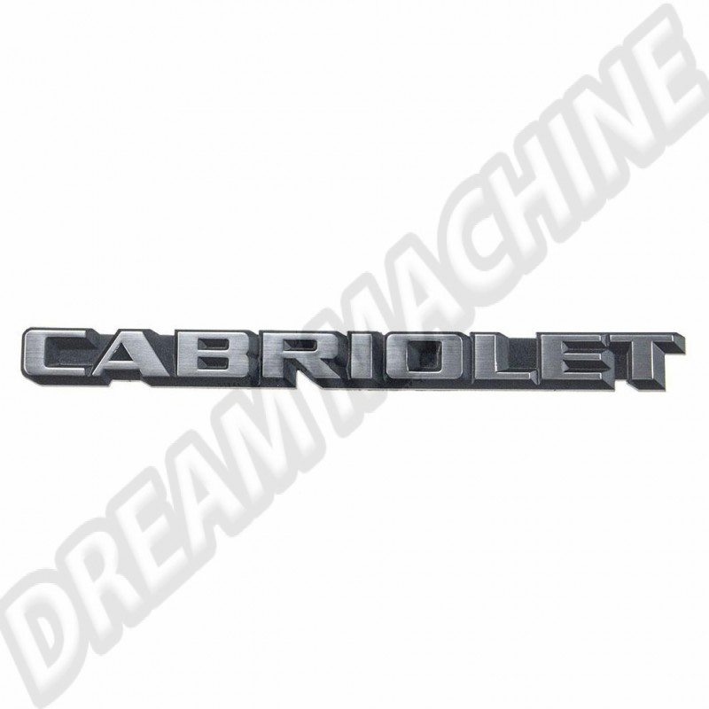 inscription-cabriolet-noire-chromee-hayon-vw-golf-cabrio