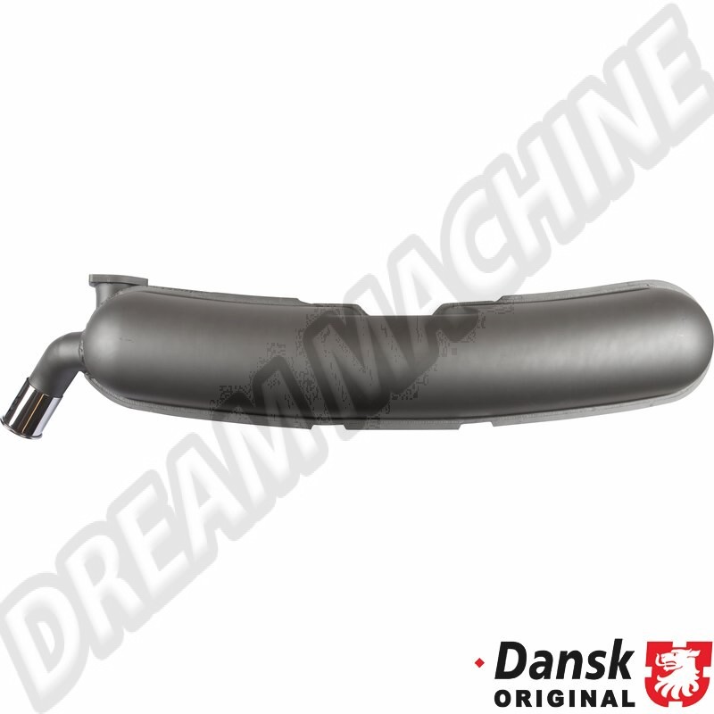 Échappement arrière pour Porsche 911/930 2.7, 3.0, 3.2 (01/63-08/89). Référence : 1620609400, 92.201, 91111103100, 93011102200, 93011104300.