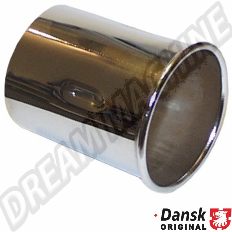 Embout d'échappement noir pour Porsche 911/930 2.7, 3.0, 3.2. Convient aux tuyaux de queue Ø60 mm. Référence : 1620700400, 91111124500, 91111124502.