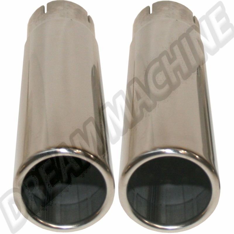 Tuyau échappement Porsche 356 B/C, Porsche 1959-1965, 1620703710, PO92104, acier inoxydable
