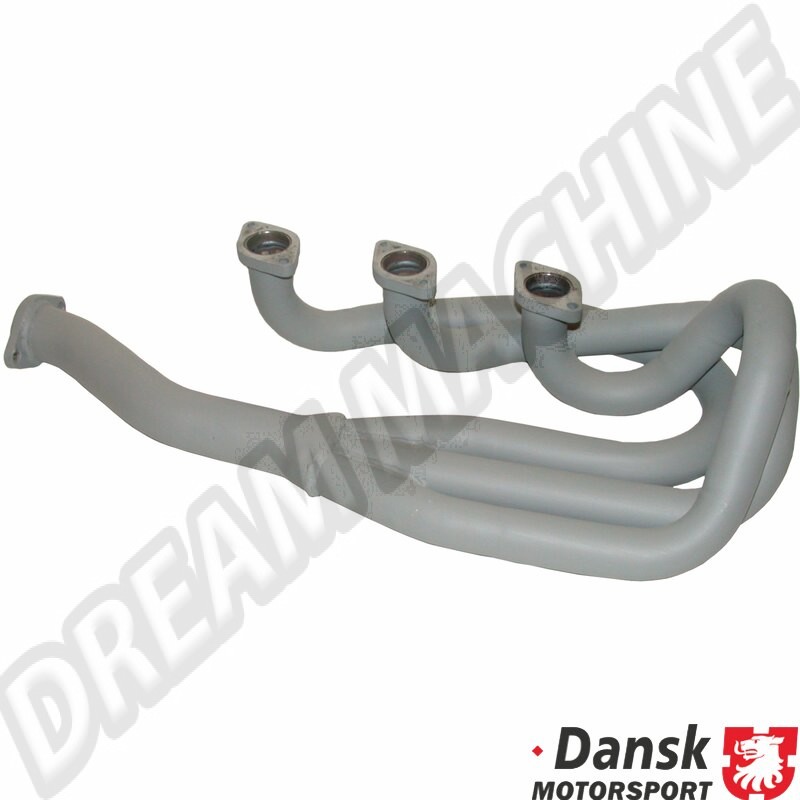 Tube d'échappement de course sans chauffage pour Porsche 911/930 2.2, 2.3, 2.7, 2.0. Remplace le modèle 91.012. Référence : 1620800480, 91.015.