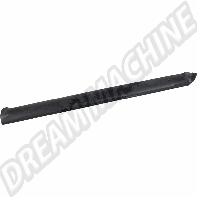 Joint en caoutchouc pour toit Targa, côté gauche, Porsche 911 Targa, 2.0-3.3, 11/64-07/89 & Porsche 912 Targa, 1.6, 03/65-02/70, référence 91156525940